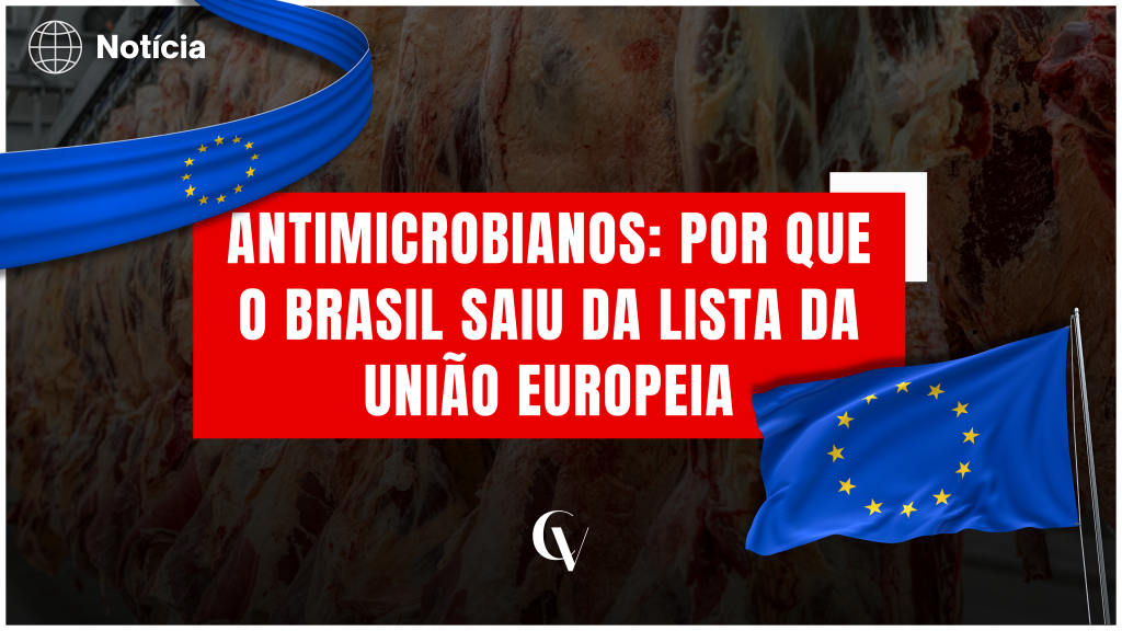 União Europeia suspende importações por falta de controle oficial de antimicrobianos